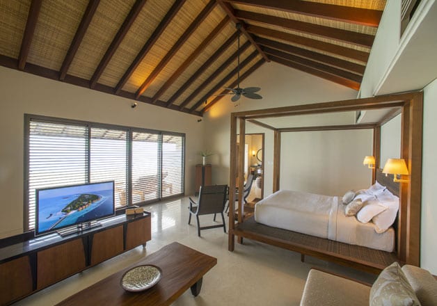 TWO BEDROOM WATER POOL VILLA BEDROOM